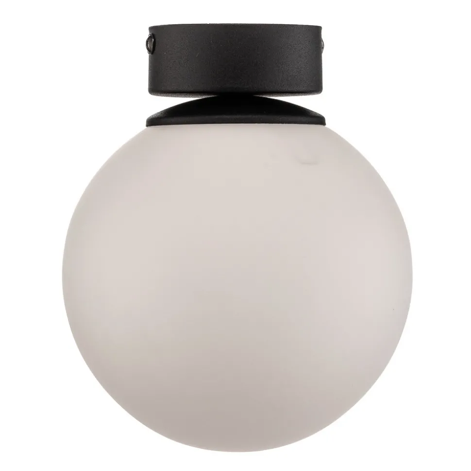 Taklampe Celeste med kuleformet glass, 1 lyskilde