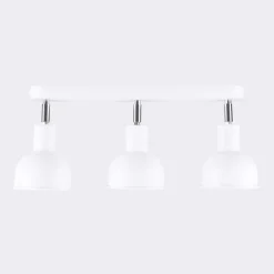 Taklampe Elba, 40 cm, 3 lyskilder, hvit, metall, E27