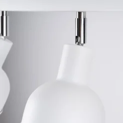 Taklampe Elba, 40 cm, 3 lyskilder, hvit, metall, E27