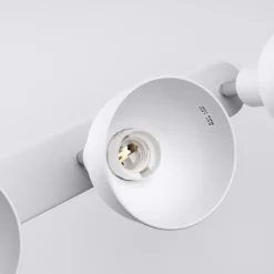 Taklampe Elba, 40 cm, 3 lyskilder, hvit, metall, E27