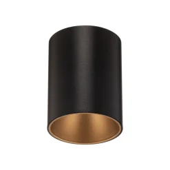 Taklampe Eye Tone, svart/gull