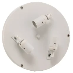 Taklampe Leano beige rund av rotting