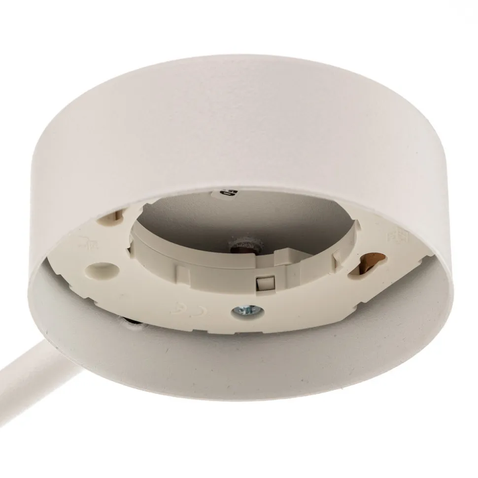 Taklampe Orbit IV, hvit, 4 lyskilder