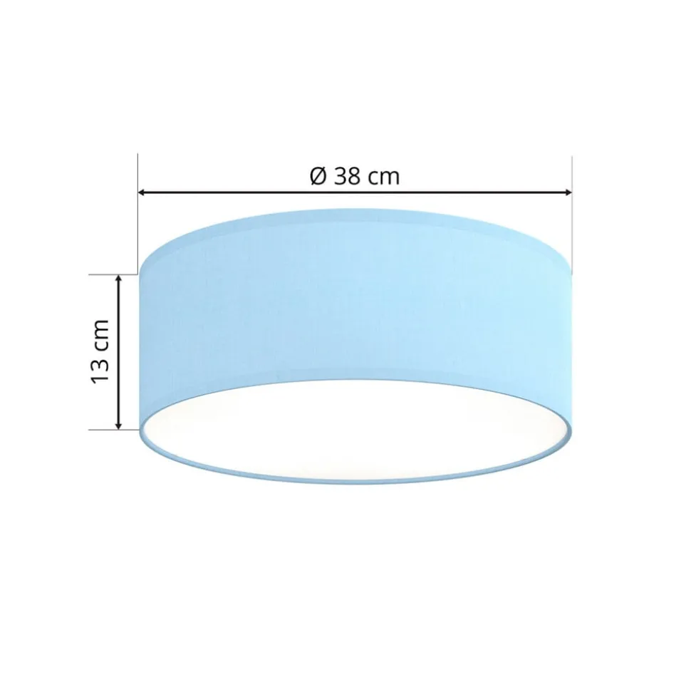 Taklampe Rondo Kids, Ø 38 cm, blå