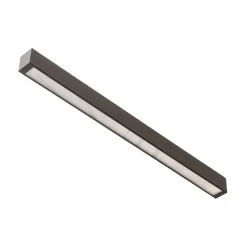 Taklampe Straight svart 92 cm