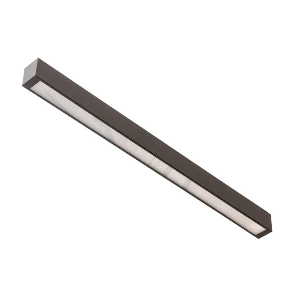 Taklampe Straight svart 92 cm