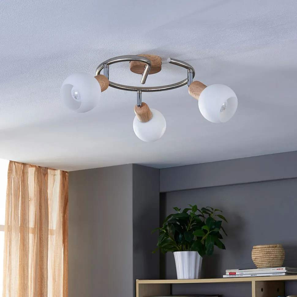 Taklampe Svenka, 3 lyskilder, sirkel