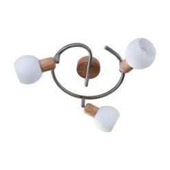 Taklampe Svenka, 3 lyskilder, sirkel