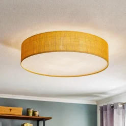 Taklampe Turda, Ø 65 cm, gull