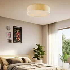 Taklampe Turda, Ø 50 cm, hvit