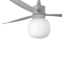 Takvifte Amelia Ball LED-lampe grå
