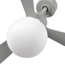Takvifte Amelia Ball LED-lampe grå