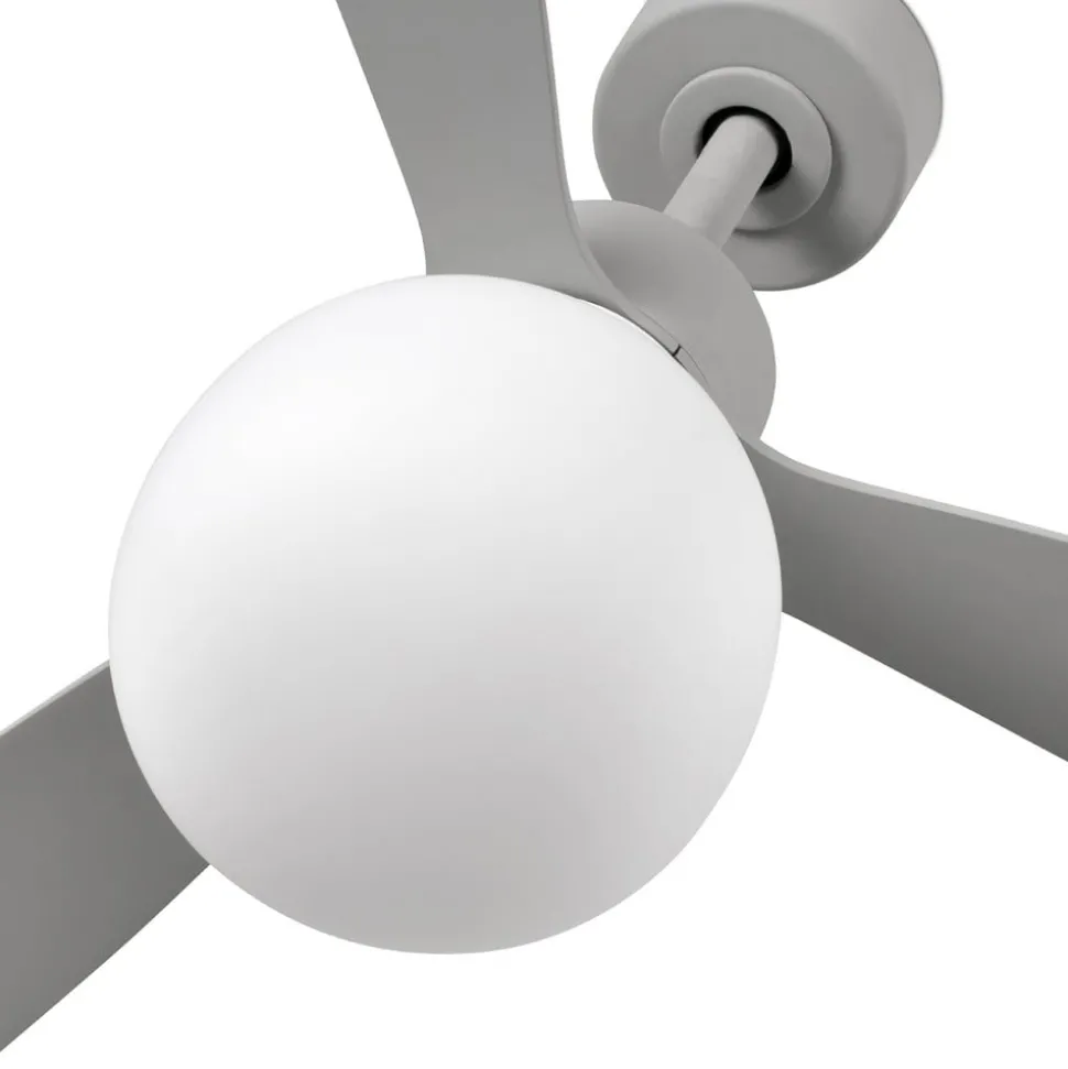 Takvifte Amelia Ball LED-lampe grå