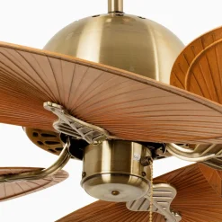 Takvifte Cuba L, 4 blad, antikk gull