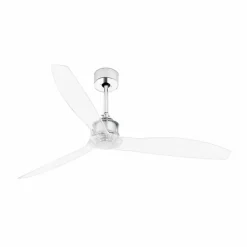 Takvifte Just Fan M krom/gjennomsiktig