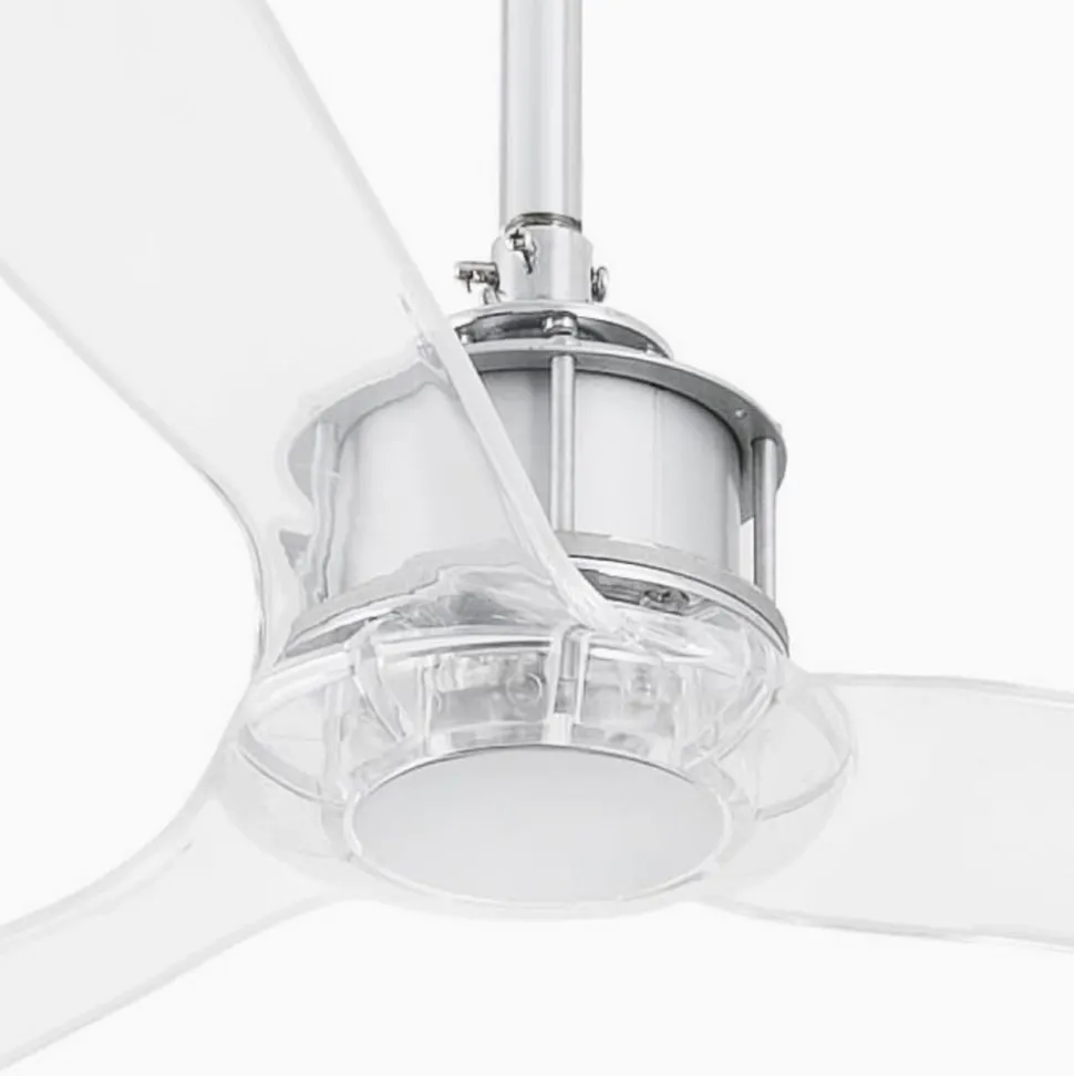 Takvifte Just Fan M krom/gjennomsiktig