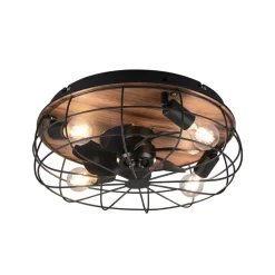 Takvifte Trondheim, fjernkontroll, 4xE27, tre