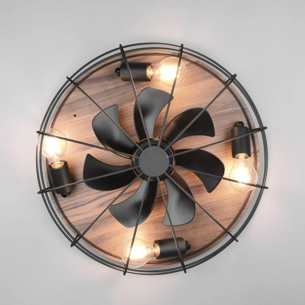 Takvifte Trondheim, fjernkontroll, 4xE27, tre