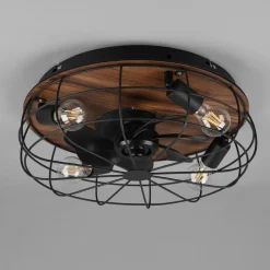 Takvifte Trondheim, fjernkontroll, 4xE27, tre