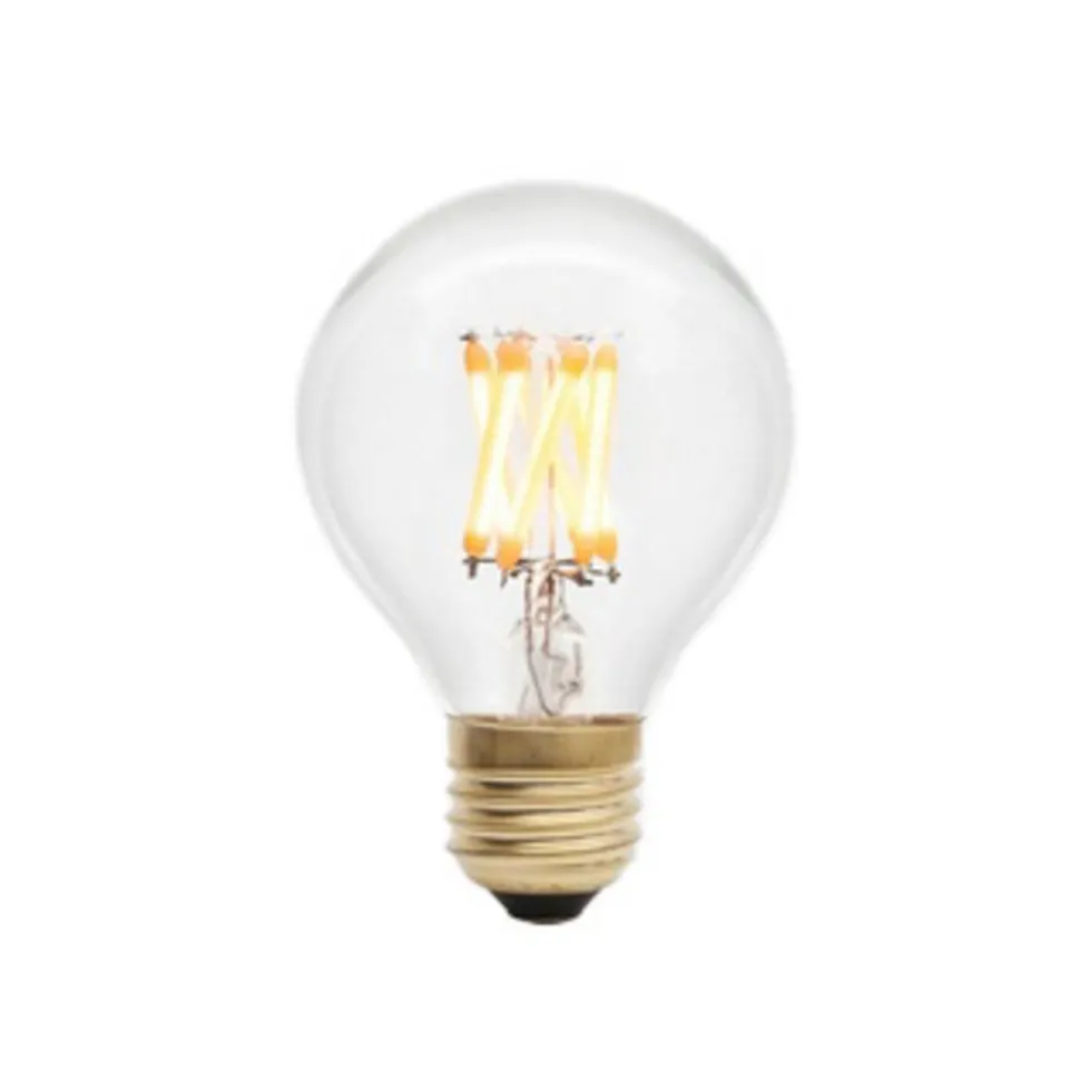 Tala LED-pære Pluto, E27, 3 W, 2700 K, klar, dimbar.