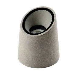 Taos utendørs spotlight, steingrå, IP65