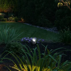 Taos utendørs spotlight, steingrå, IP65