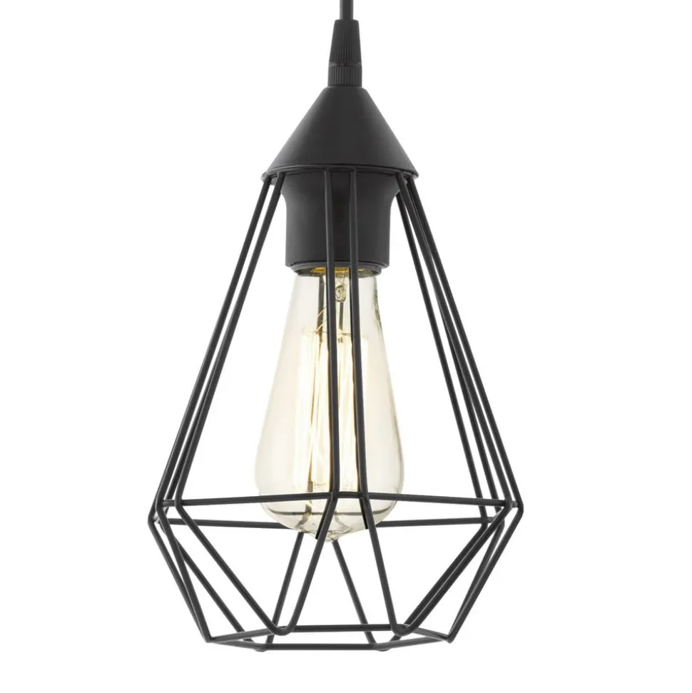 Tarbes - pendellampe i vintagedesign, 3 lyskilder