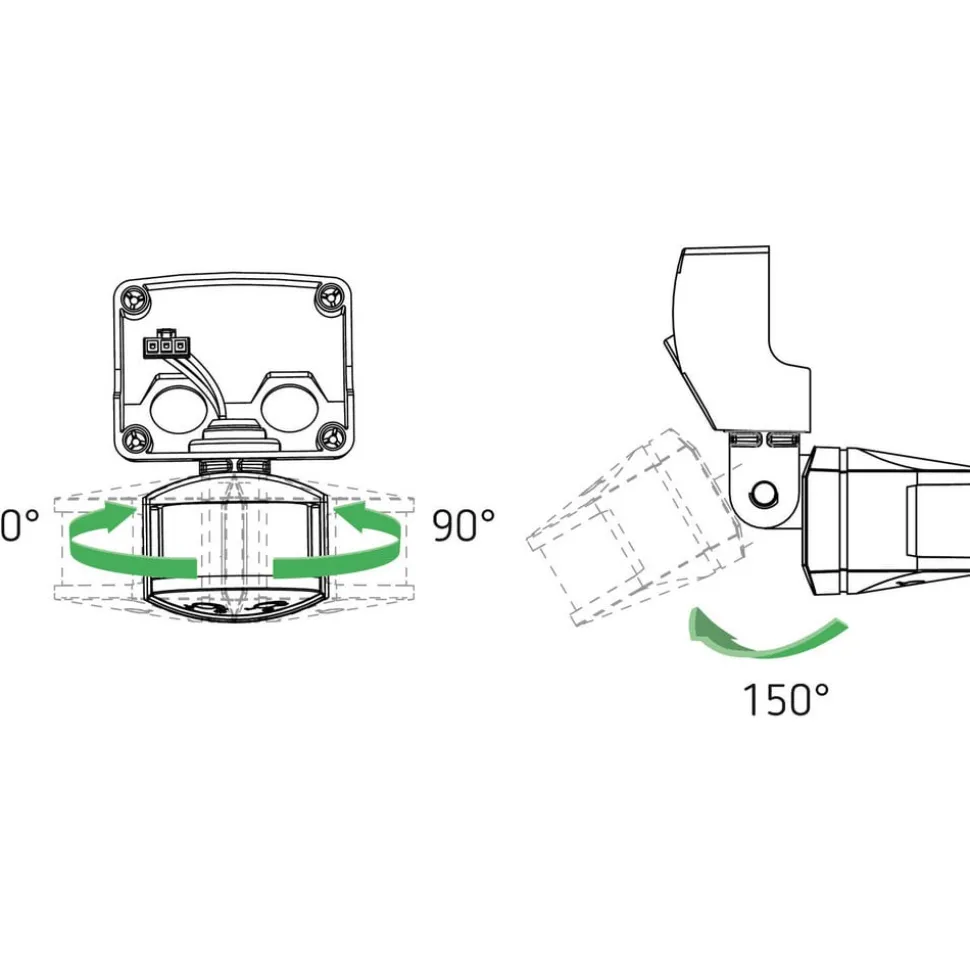 Theben theLeda B bevegelsessensor-modul, svart