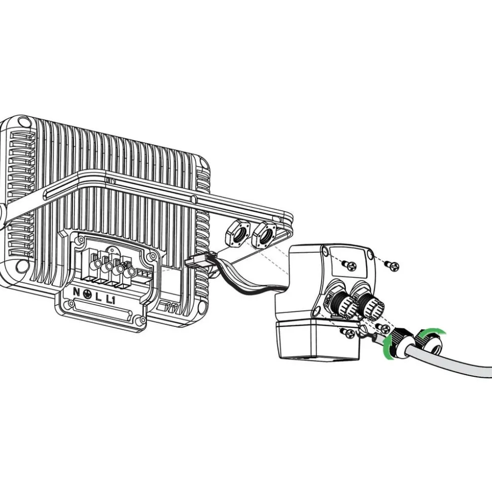 Theben theLeda B lyssensor-modul, svart