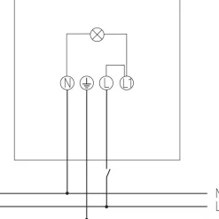 Theben theLeda B30L utendørs LED-spot, svart