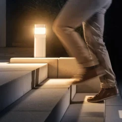 Theben theLeda D BL AL sokkellampe, 40 cm