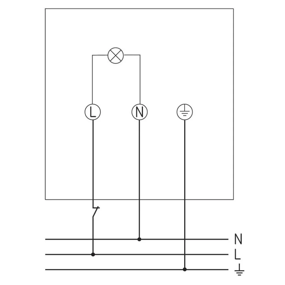Theben theLeda D BL AL sokkellampe, 40 cm