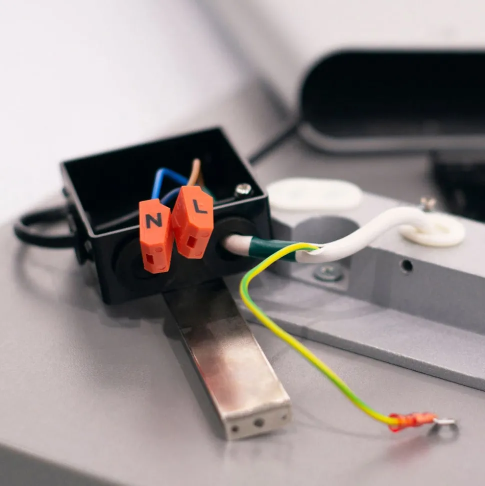 Theben theLeda D BL AL sokkellampe, 40 cm