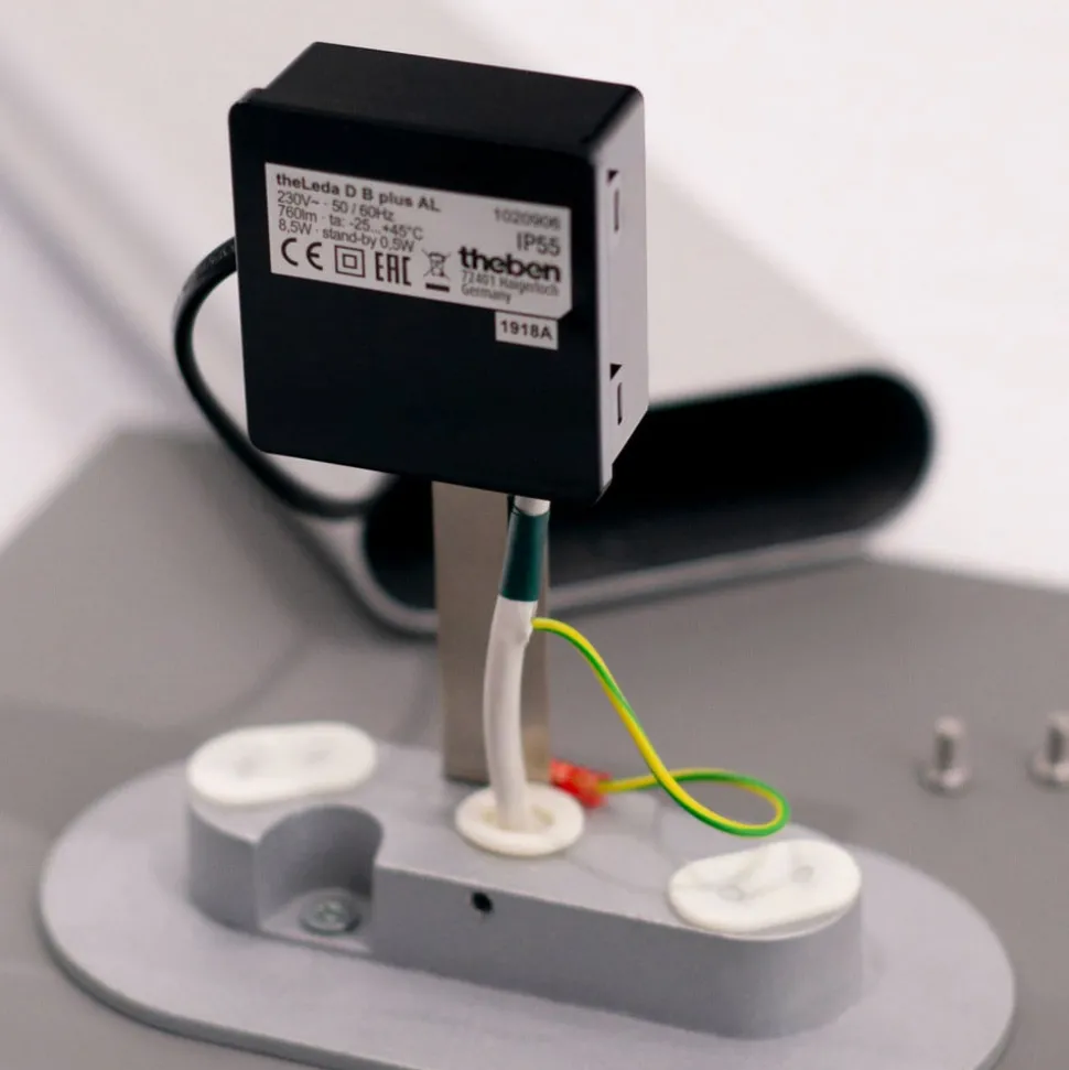 Theben theLeda D BL AL sokkellampe, 40 cm