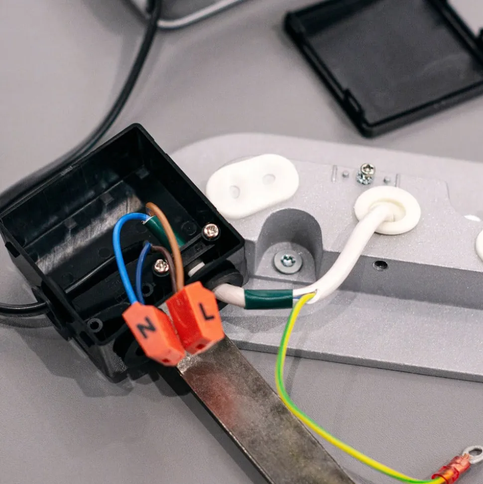 Theben theLeda D BL AL sokkellampe, 40 cm