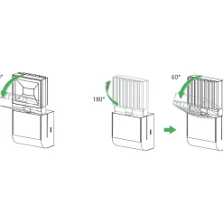 Theben theLeda S10L spot, 1 lyskilde, svart