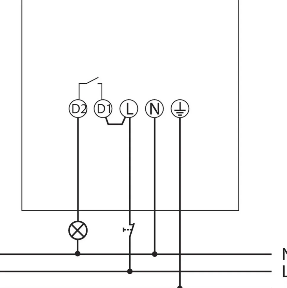 Theben theLuxa P220 PIR-bevegelsessensor svart