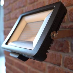 Theben utendørs LED-spot theLeda B100L W, svart, 3000K