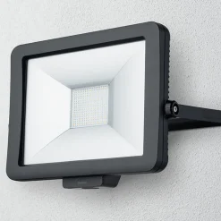 Theben utendørs LED-spot theLeda B50L, svart aluminium 5 000 K