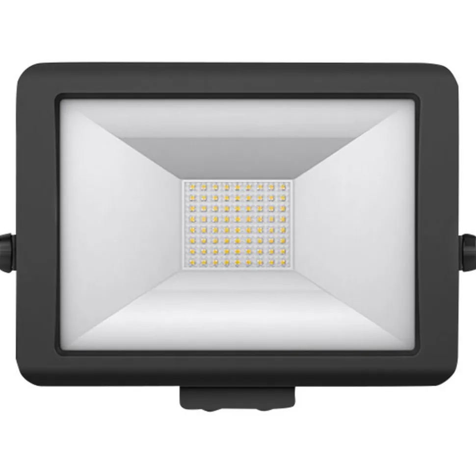 Theben utendørs LED-spot theLeda B50L, svart aluminium 5 000 K
