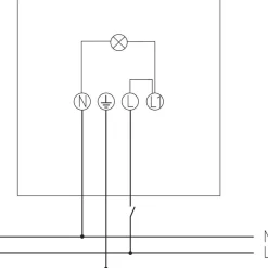 Theben utendørs LED-spot theLeda B50L, svart aluminium 5 000 K
