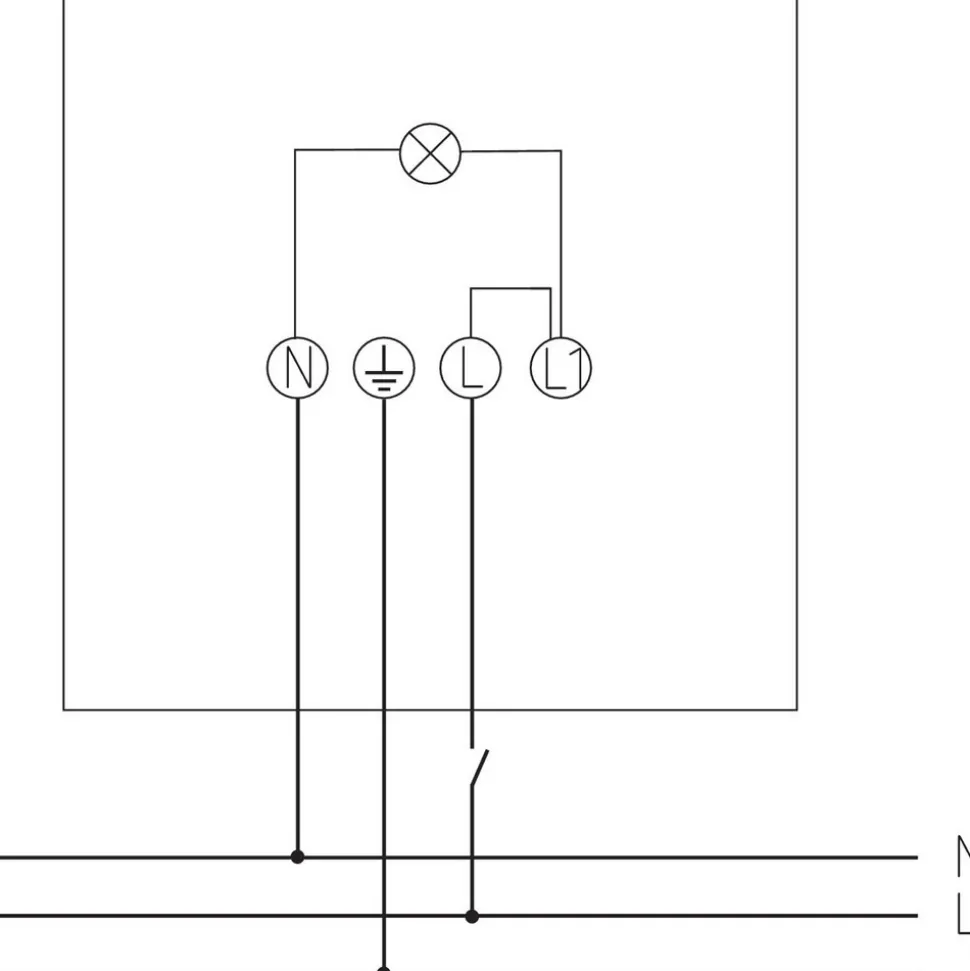 Theben utendørs LED-spot theLeda B50L, svart aluminium 5 000 K