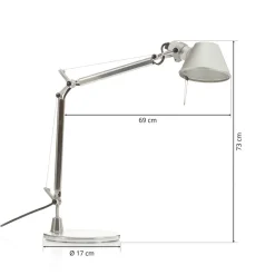 Tidløs designerbordlampe Tolomeo Micro