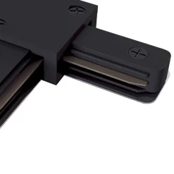 T-koblingsskinne, 1-fase skinne, svart