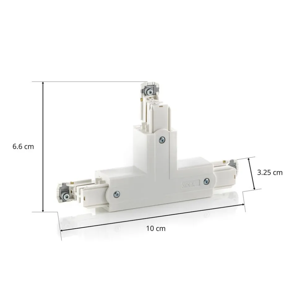 T-kontakt Noa leder innvendig høyre, hvit