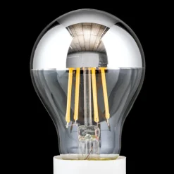 Toppforspeilet LED-lyspære E27 8 W varmhvit dimbar