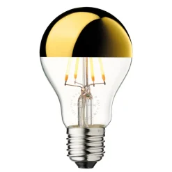 Toppforspeilet lyspære Arbitrary E27 gull 3,5W 2700K dimbar