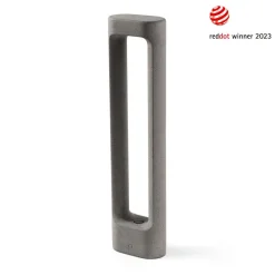 Totem LED-veilampe, grå, betong, høyde 61,1 cm