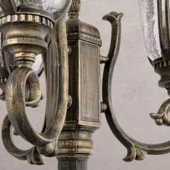 Tradisjonell lyktestolpe 3 lyskilder Paula