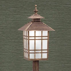 Tradisjonell veilampe Ilka i lykteform